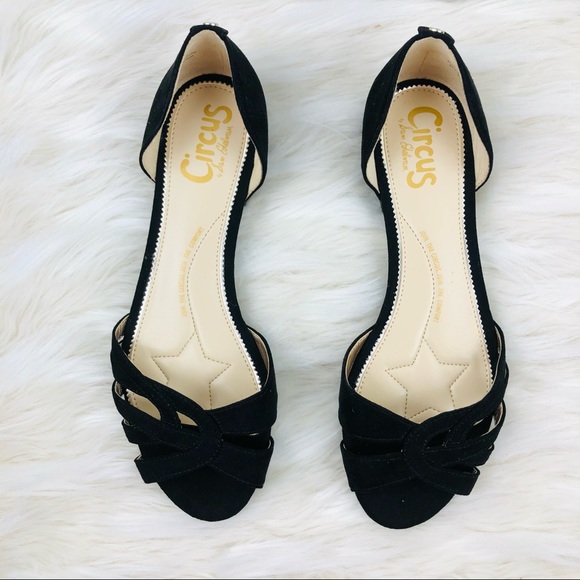 Women’s Circus by Sam Edelman Black Flats 7.5 & 9 - Picture 2 of 9